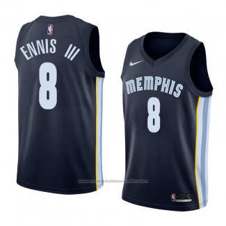 Maillot Memphis Grizzlies James Ennis III #8 Icon 2018 Bleu