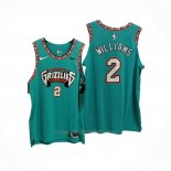 Maillot Memphis Grizzlies Jason Williams #2 Classic Authentique Vert