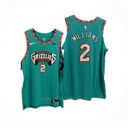 Maillot Memphis Grizzlies Jason Williams #2 Classic Authentique Vert