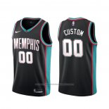 Maillot Memphis Grizzlies Personnalise Classic Edition Noir