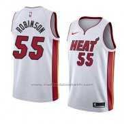 Maillot Miami Heat Duncan Robinson #55 Association 2018 Blanc