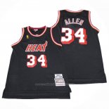 Maillot Miami Heat Ray Allen #34 Mitchell & Ness 2012-13 Noir