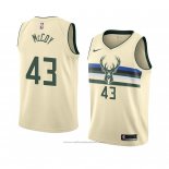 Maillot Milwaukee Bucks Brandon Mccoy #43 Ville 2018 Crema