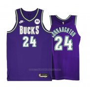 Maillot Milwaukee Bucks Pat Connaughton #24 Classic 2022-23 Volet