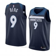 Maillot Minnesota Timberwolves Luol Deng #9 Icon 2018 Bleu