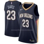 Maillot New Orleans Pelicans Anthony Davis #23 Icon 2017-18 Bleu