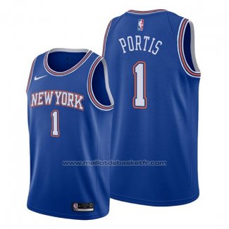 Maillot New York Knicks Bobby Portis #1 Statement Bleu