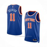 Maillot New York Knicks Jalen Brunson #11 Icon 2022-23 Bleu