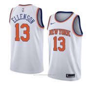 Maillot New York Knicks Knicks Henry Ellenson #13 Association 2018 Blanc
