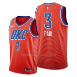 Maillot Oklahoma City Thunder Chris Paul #3 Statement Orange