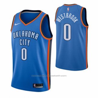 Maillot Oklahoma City Thunder Russell Westbrook #0 Icon Bleu