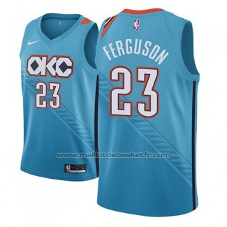 Maillot Oklahoma City Thunder Terrance Ferguson #23 Ville 2018-19 Bleu