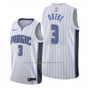 Maillot Orlando Magic Chuma Okeke #3 Association 2019-20 Blanc