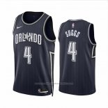 Maillot Orlando Magic Jalen Suggs #4 Ville 2023-24 Bleu