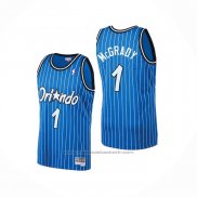 Maillot Orlando Magic Tracy McGrady #1 Mitchell & Ness 2003-04 Bleu