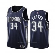 Maillot Orlando Magic Wendell Carter #34 Ville 2023-24 Bleu