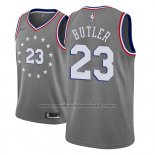 Maillot Philadelphia 76ers Jimmy Butler #23 Ville 2018-19 Gris