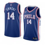 Maillot Philadelphia 76ers Jonathon Simmons #14 Icon 2018 Bleu