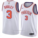 Maillot Phoenix Suns Jarojo Dudley #3 Hardwood Classic 2018 Blanc