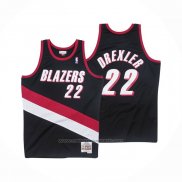 Maillot Portland Trail Blazers Clyde Drexler #22 Mitchell & Ness 1991-92 Noir