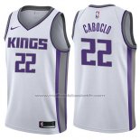 Maillot Sacramento Kings Bruno Caboclo #22 Association 2017-18 Blanc