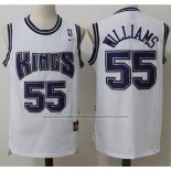Maillot Sacramento Kings Jason Williams #55 Retro Blanc