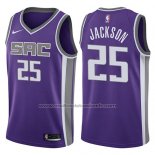 Maillot Sacramento Kings Justin Jackson #25 Icon 2017-18 Volet