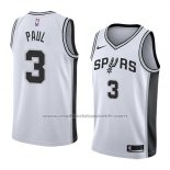 Maillot San Antonio Spurs Brandon Paul #3 Association 2018 Blanc