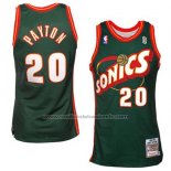 Maillot Seattle SuperSonics Gary Payton #20 Historic Retro Vert