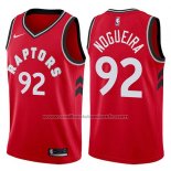 Maillot Toronto Raptors Lucas Nogueira #92 Icon 2017-18 Rouge