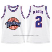 Maillot Tune Squad Daffy Duck #2 Blanc