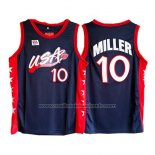 Maillot USA 1996 Reggie Miller #10 Noir