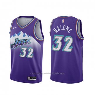 Maillot Utah Jazz Karl Malone #32 Classic Edition 2019-20 Volet