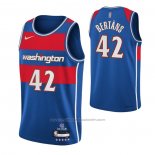 Maillot Washington Wizards Davis Bertans #42 Ville 2021-22 Bleu