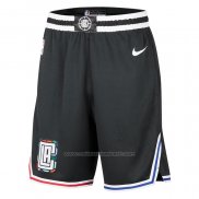 Short Los Angeles Clippers Ville 2022-23 Noir