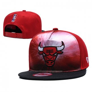 Casquette Chicago Bulls 9FIFTY Snapback Noir Rouge