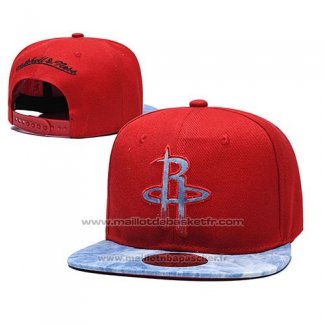 Casquette Houston Rockets Snapback Rouge