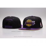 Casquette Los Angeles Lakers Snapback Noir Volet