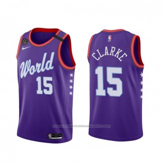 Maillot 2020 Rising Star Brandon Clarke #15 World Volet