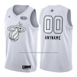 Maillot All Star 2018 Miami Heat Nike Personnalise Blanc