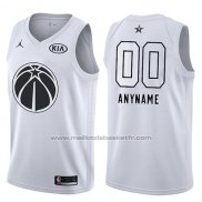 Maillot All Star 2018 Washington Wizards Nike Personnalise Blanc