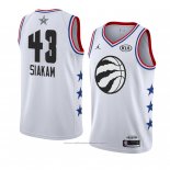 Maillot All Star 2019 Toronto Raptors Pascal Siakam #43 Blanc