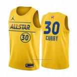 Maillot All Star 2021 Golden State Warriors Stephen Curry #30 Or