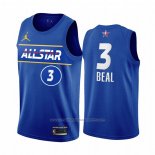 Maillot All Star 2021 Washington Wizards Bradley Beal #3 Bleu