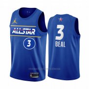 Maillot All Star 2021 Washington Wizards Bradley Beal #3 Bleu