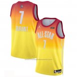 Maillot All Star 2023 Brooklyn Nets Kevin Durant #7 Orange