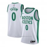 Maillot Boston Celtics Kemba Walker #0 Ville 2020-21 Blanc
