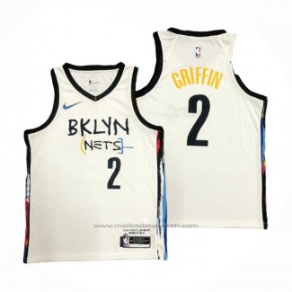 Maillot Brooklyn Nets Blake Griffin #2 Ville 2020-21 Blanc