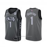 Maillot Brooklyn Nets Jamal Crawford #1 Statement Gris