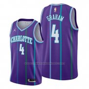 Maillot Charlotte Hornets Devonte' Graham #4 Classic 2019-20 Volet